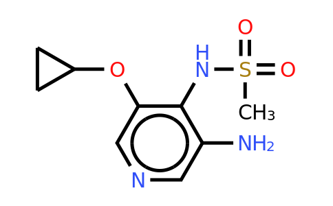CAS 1243396-30-6 | N-(3-amino-5-cyclopropoxypyridin-4-YL)methanesulfonamide