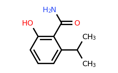 CAS 1243396-43-1 | 2-Hydroxy-6-(propan-2-YL)benzamide