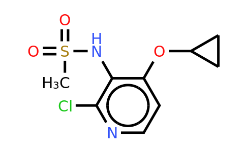 CAS 1243396-47-5 | N-(2-chloro-4-cyclopropoxypyridin-3-YL)methanesulfonamide