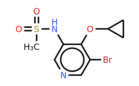 CAS 1243396-48-6 | N-(5-bromo-4-cyclopropoxypyridin-3-YL)methanesulfonamide