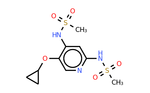 CAS 1243396-56-6 | N,N'-(5-cyclopropoxypyridine-2,4-diyl)dimethanesulfonamide