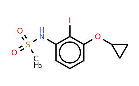 CAS 1243396-58-8 | N-(3-cyclopropoxy-2-iodophenyl)methanesulfonamide
