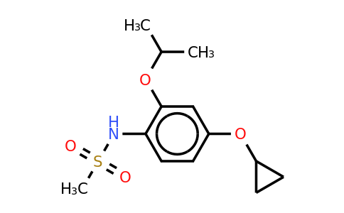 CAS 1243396-84-0 | N-(4-cyclopropoxy-2-isopropoxyphenyl)methanesulfonamide