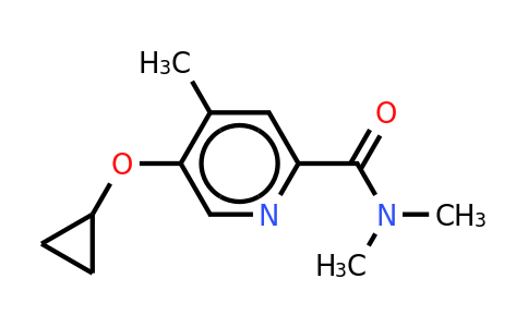 CAS 1243396-85-1 | 5-Cyclopropoxy-N,n,4-trimethylpicolinamide