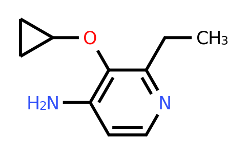 CAS 1243396-91-9 | 3-Cyclopropoxy-2-ethylpyridin-4-amine