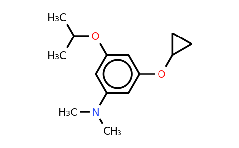 CAS 1243396-92-0 | 3-Cyclopropoxy-5-isopropoxy-N,n-dimethylaniline