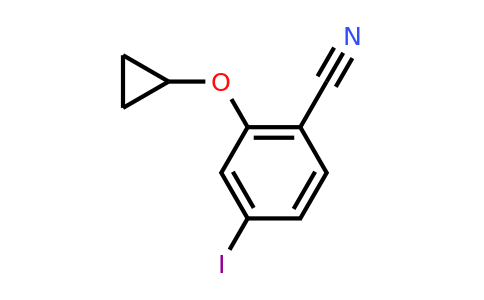 CAS 1243396-97-5 | 2-Cyclopropoxy-4-iodobenzonitrile