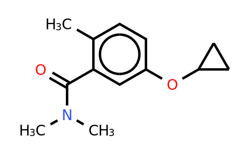 CAS 1243397-09-2 | 5-Cyclopropoxy-N,n,2-trimethylbenzamide