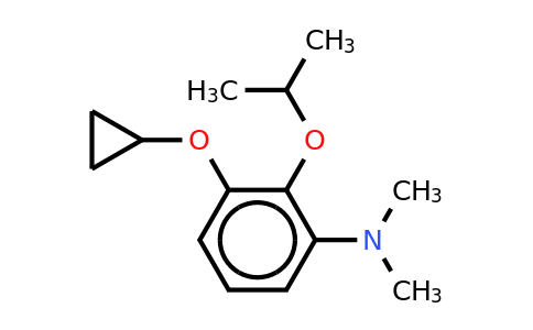 CAS 1243397-15-0 | 3-Cyclopropoxy-2-isopropoxy-N,n-dimethylaniline