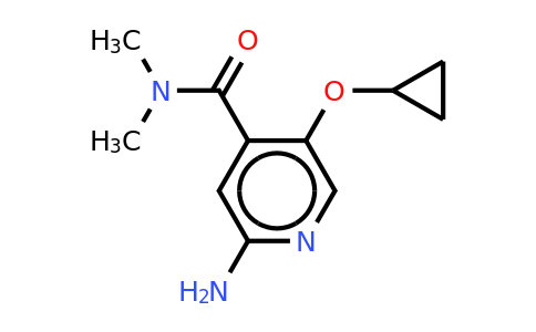 CAS 1243397-19-4 | 2-Amino-5-cyclopropoxy-N,n-dimethylisonicotinamide