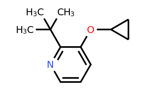 CAS 1243397-25-2 | 2-Tert-butyl-3-cyclopropoxypyridine