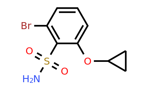 CAS 1243397-26-3 | 2-Bromo-6-cyclopropoxybenzenesulfonamide