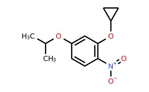 CAS 1243397-27-4 | 2-Cyclopropoxy-4-isopropoxy-1-nitrobenzene