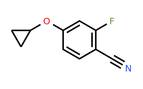 CAS 1243397-28-5 | 4-Cyclopropoxy-2-fluorobenzonitrile