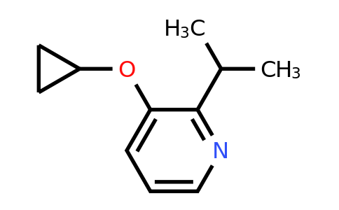 CAS 1243397-31-0 | 3-Cyclopropoxy-2-(propan-2-YL)pyridine