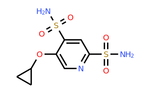 CAS 1243397-33-2 | 5-Cyclopropoxypyridine-2,4-disulfonamide