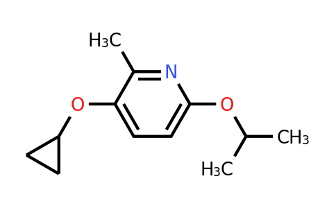 CAS 1243397-41-2 | 3-Cyclopropoxy-6-isopropoxy-2-methylpyridine