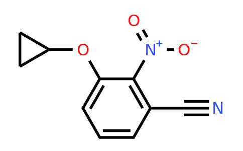 CAS 1243397-46-7 | 3-Cyclopropoxy-2-nitrobenzonitrile