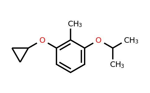CAS 1243397-51-4 | 1-Cyclopropoxy-3-isopropoxy-2-methylbenzene