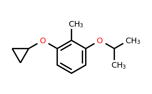 1-Cyclopropoxy-3-isopropoxy-2-methylbenzene