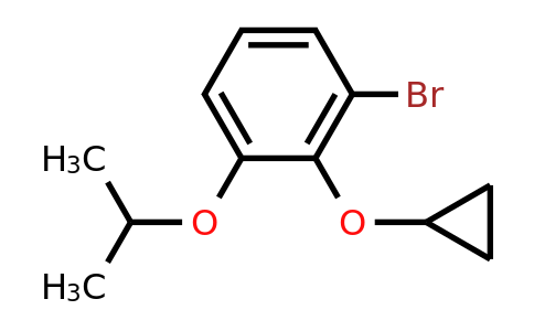 CAS 1243397-57-0 | 1-Bromo-2-cyclopropoxy-3-isopropoxybenzene