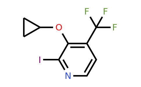CAS 1243397-66-1 | 3-Cyclopropoxy-2-iodo-4-(trifluoromethyl)pyridine