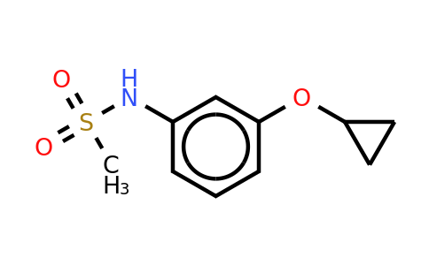 CAS 1243397-68-3 | N-(3-cyclopropoxyphenyl)methanesulfonamide