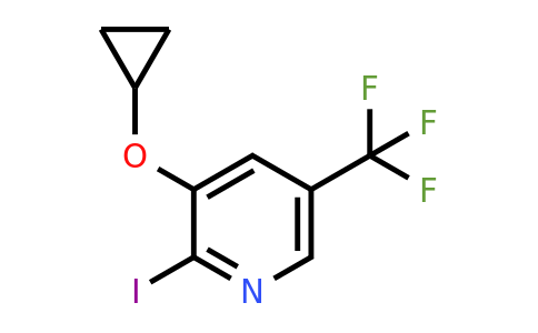 CAS 1243397-70-7 | 3-Cyclopropoxy-2-iodo-5-(trifluoromethyl)pyridine