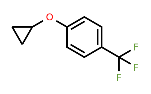 CAS 1243397-72-9 | 1-Cyclopropoxy-4-(trifluoromethyl)benzene