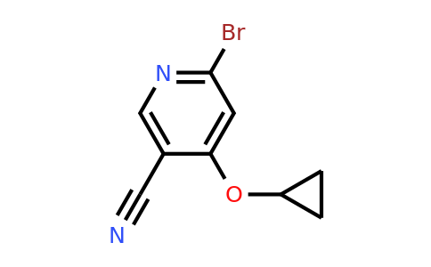 CAS 1243397-74-1 | 6-Bromo-4-cyclopropoxynicotinonitrile