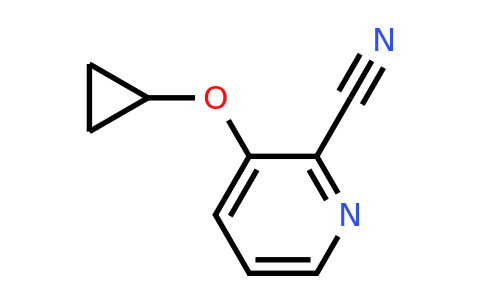 CAS 1243397-82-1 | 3-Cyclopropoxypyridine-2-carbonitrile