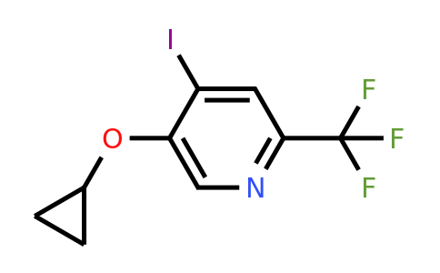 CAS 1243397-83-2 | 5-Cyclopropoxy-4-iodo-2-(trifluoromethyl)pyridine