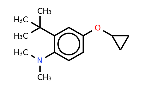 CAS 1243397-89-8 | 2-Tert-butyl-4-cyclopropoxy-N,n-dimethylaniline