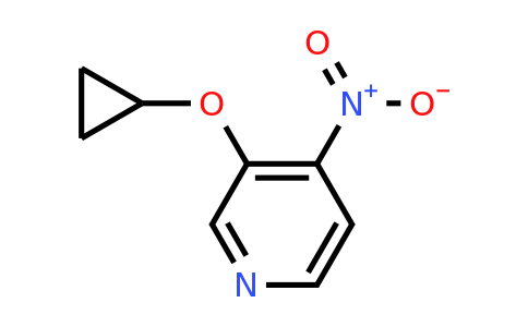 CAS 1243397-99-0 | 3-Cyclopropoxy-4-nitropyridine