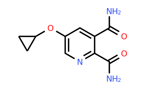 CAS 1243398-01-7 | 5-Cyclopropoxypyridine-2,3-dicarboxamide