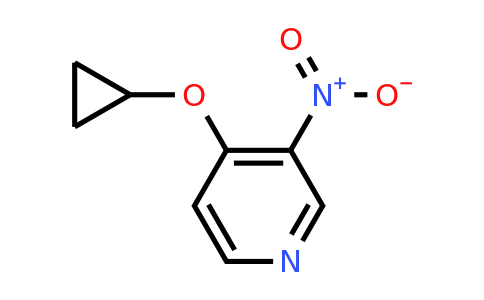CAS 1243398-04-0 | 4-Cyclopropoxy-3-nitropyridine