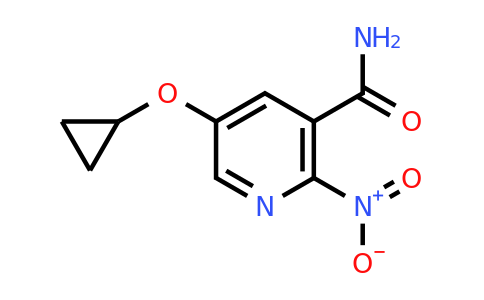 CAS 1243398-06-2 | 5-Cyclopropoxy-2-nitronicotinamide