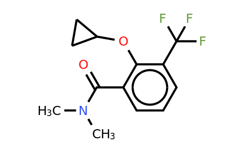 CAS 1243398-15-3 | 2-Cyclopropoxy-N,n-dimethyl-3-(trifluoromethyl)benzamide