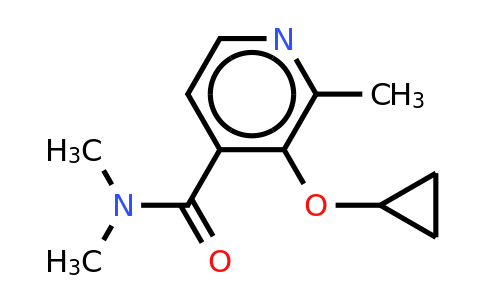 CAS 1243398-27-7 | 3-Cyclopropoxy-N,n,2-trimethylisonicotinamide