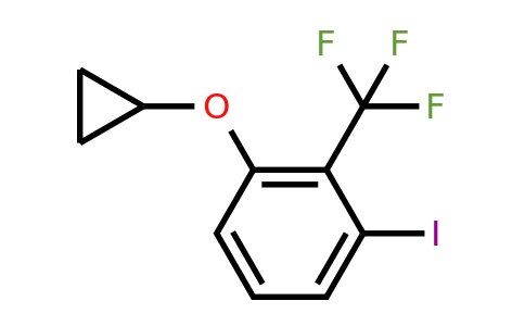 CAS 1243398-29-9 | 1-Cyclopropoxy-3-iodo-2-(trifluoromethyl)benzene