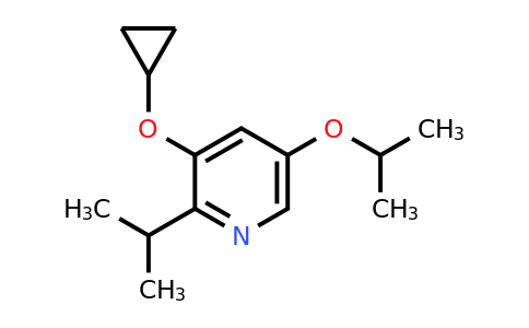 CAS 1243398-33-5 | 3-Cyclopropoxy-5-isopropoxy-2-isopropylpyridine