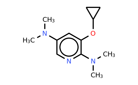 CAS 1243398-34-6 | 3-Cyclopropoxy-N2,N2,N5,N5-tetramethylpyridine-2,5-diamine