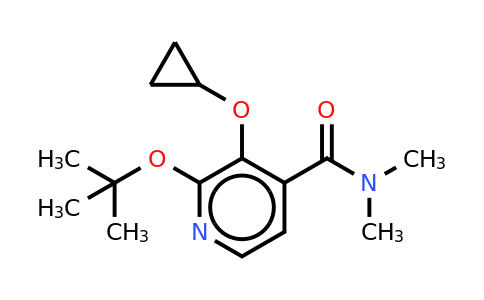 CAS 1243398-35-7 | 2-Tert-butoxy-3-cyclopropoxy-N,n-dimethylisonicotinamide