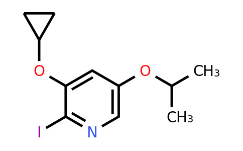 CAS 1243398-45-9 | 3-Cyclopropoxy-2-iodo-5-isopropoxypyridine