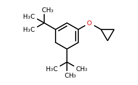 CAS 1243398-51-7 | 1,5-DI-Tert-butyl-3-cyclopropoxycyclohexa-1,3-diene