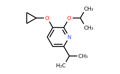 CAS 1243398-76-6 | 3-Cyclopropoxy-2-isopropoxy-6-isopropylpyridine