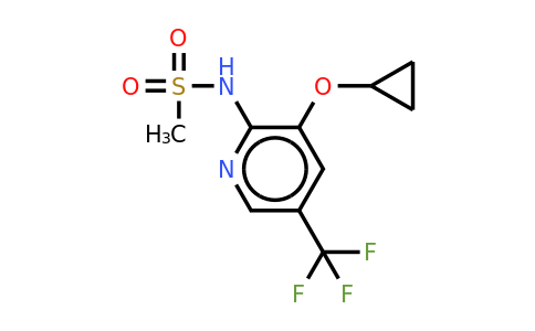 CAS 1243398-80-2 | N-(3-cyclopropoxy-5-(trifluoromethyl)pyridin-2-YL)methanesulfonamide