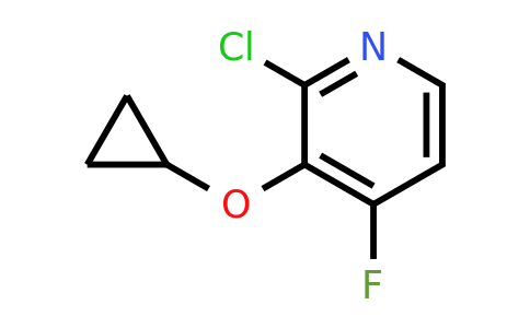 CAS 1243398-83-5 | 2-Chloro-3-cyclopropoxy-4-fluoropyridine