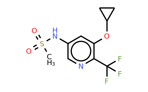 CAS 1243398-84-6 | N-(5-cyclopropoxy-6-(trifluoromethyl)pyridin-3-YL)methanesulfonamide