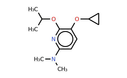 CAS 1243398-89-1 | 5-Cyclopropoxy-6-isopropoxy-N,n-dimethylpyridin-2-amine